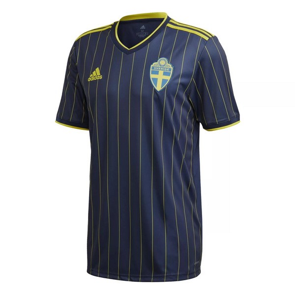 Authentic Camiseta Suecia 2ª 2020 Azul